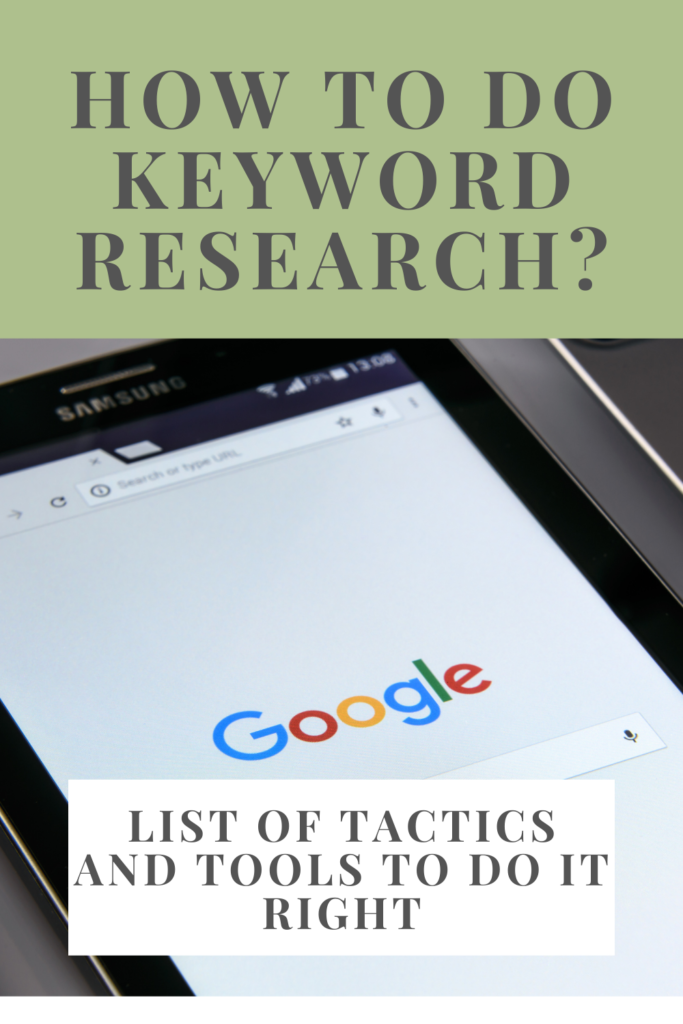 How to do keyword research? Save this to pinterest