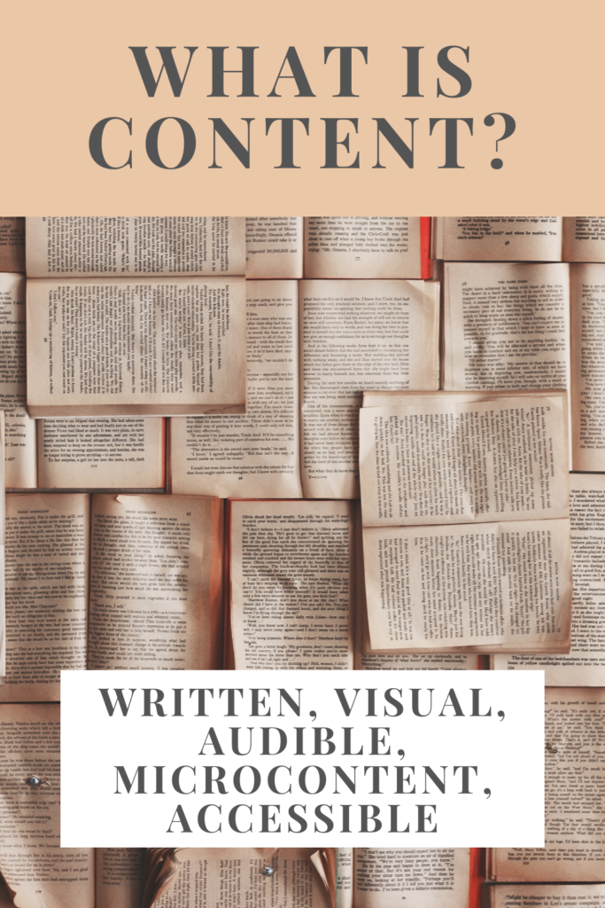 What is content